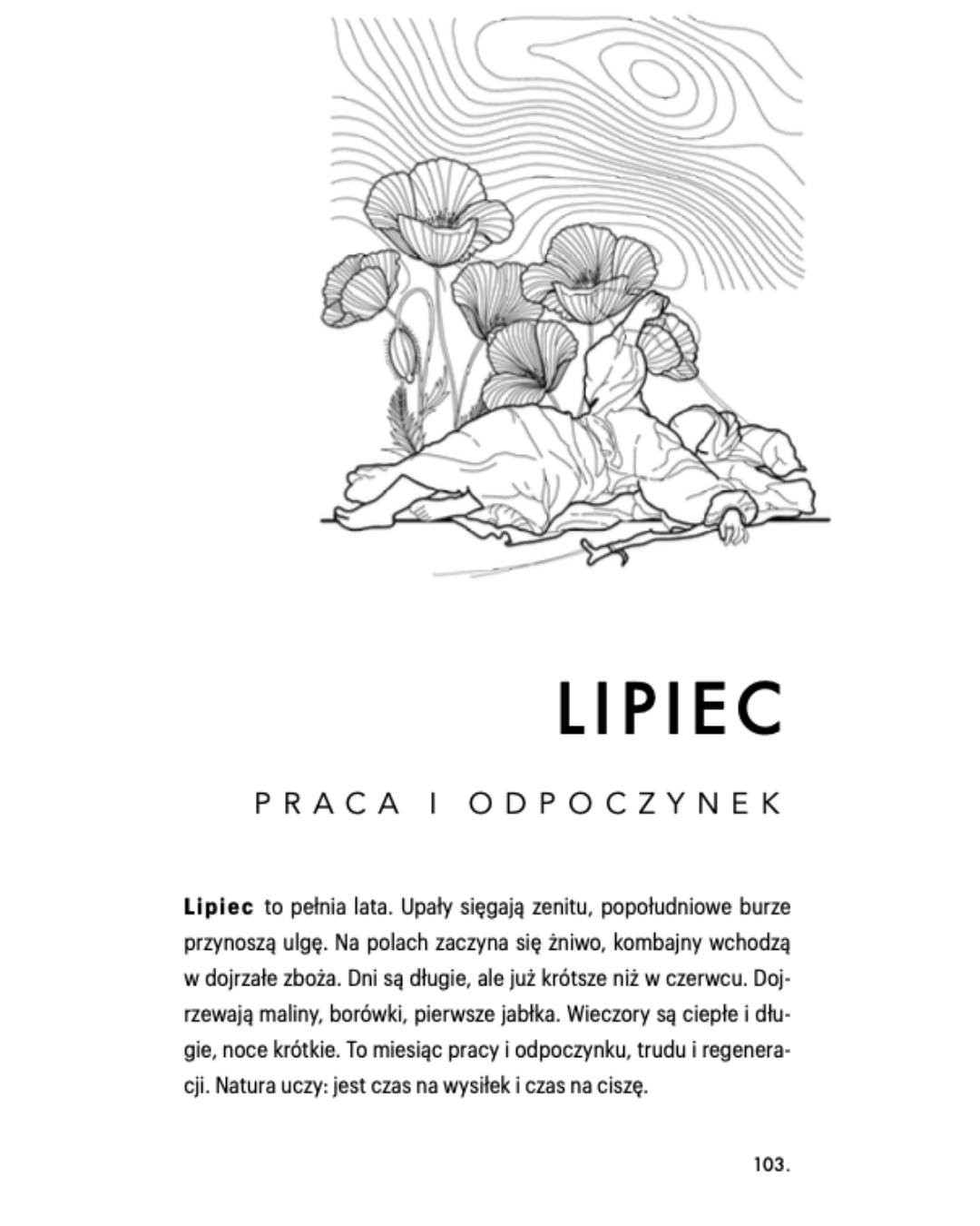 Lipiec: Praca i odpoczynek