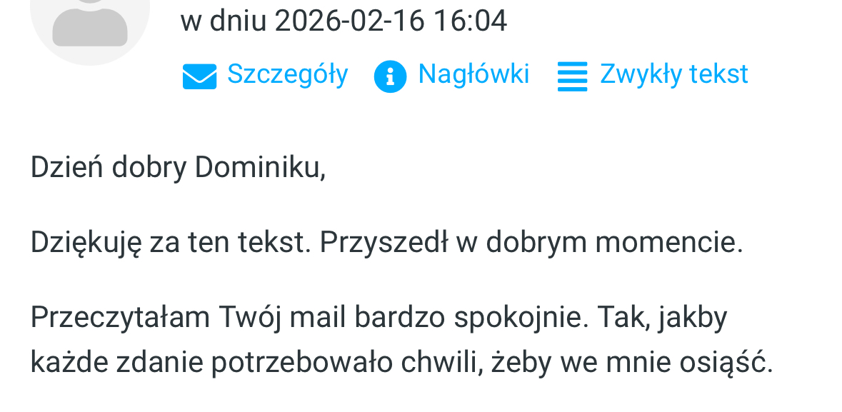 Reakcja czytelnika